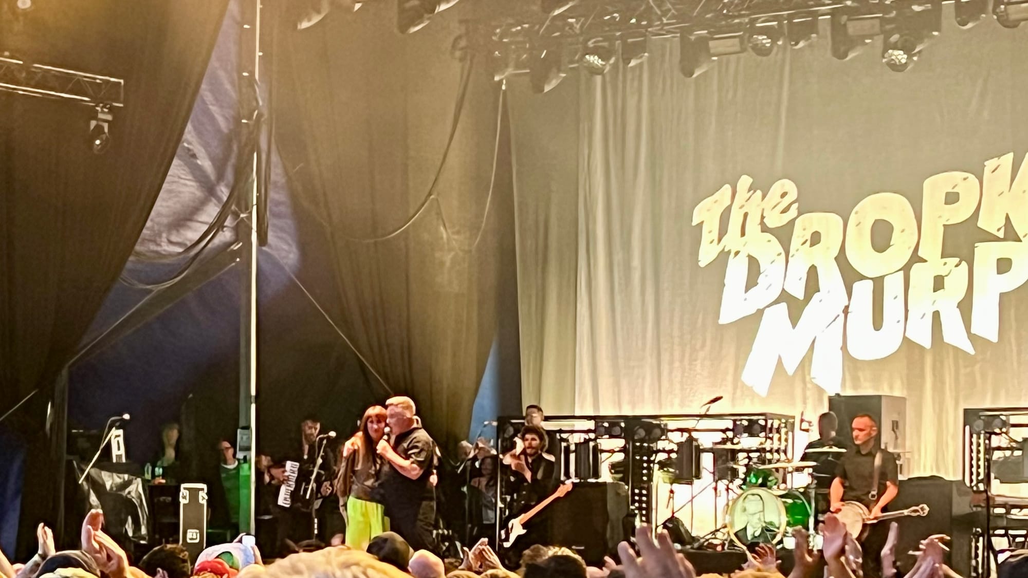 Dropkick Murphys at Iveagh Gardens in Dublin, Ireland on 7 July 2024.