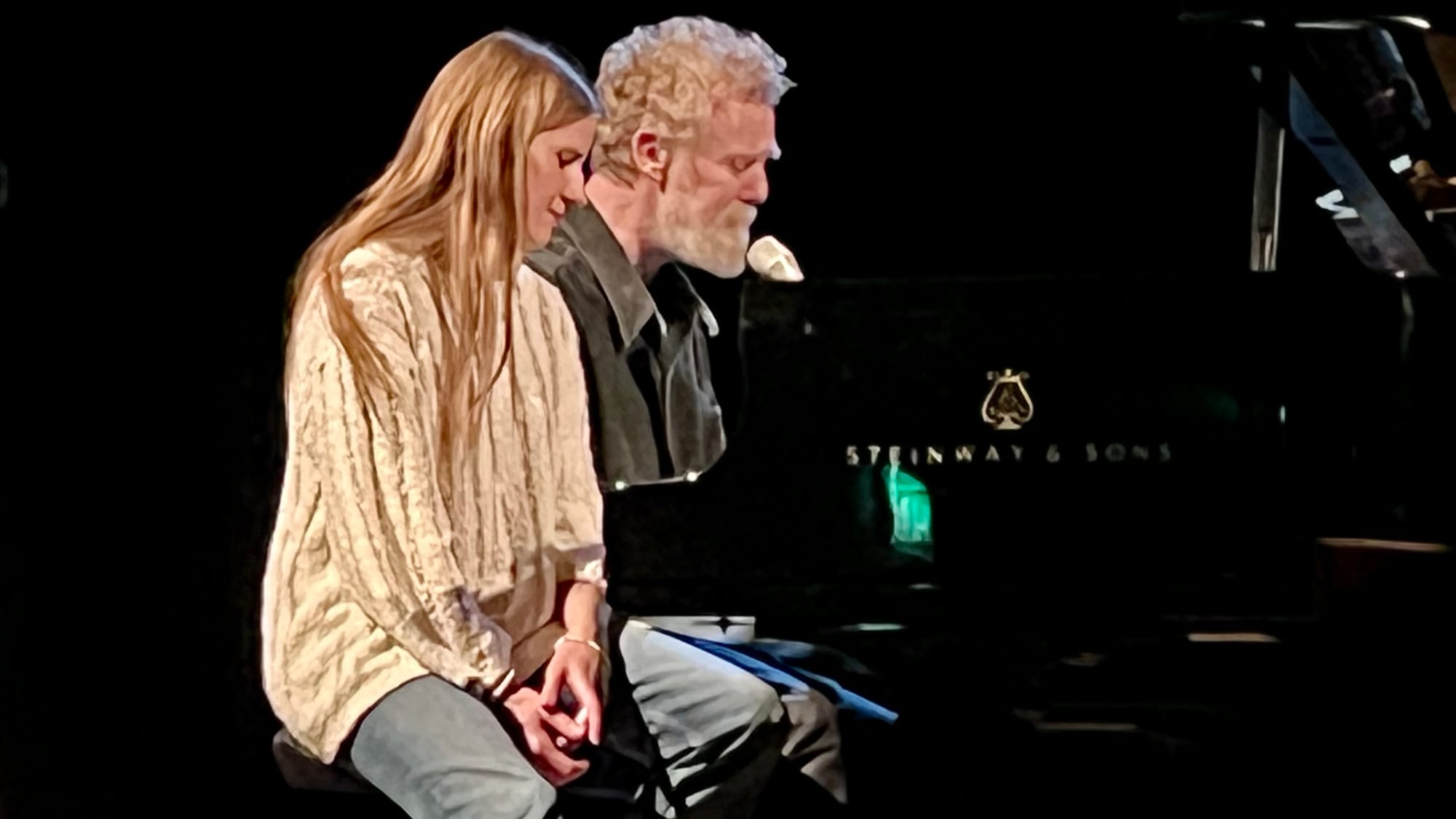 The Swell Season (Glen Hansard and Markéta Irglová) at the National Concert Hall in Dublin, Ireland on 1 June 2025.