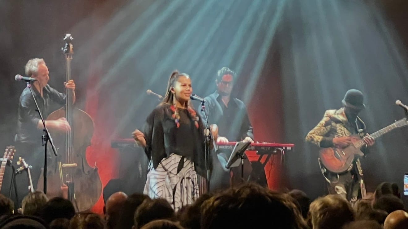 Rhiannon Giddens at Vicar Street in Dublin, Ireland on 25 February 2024.