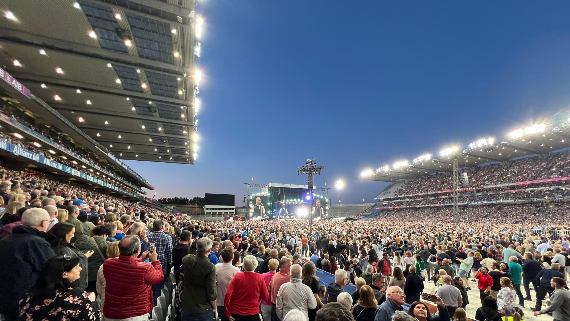 Bruce Springsteen at Croke Park in Dublin, Ireland on 19 May 2024.