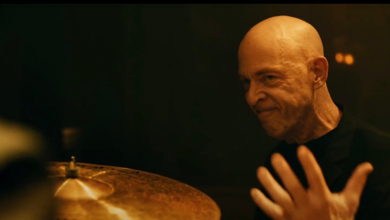 J.K. Simmons in Whiplash (Sony Pictures Classics, 2014).