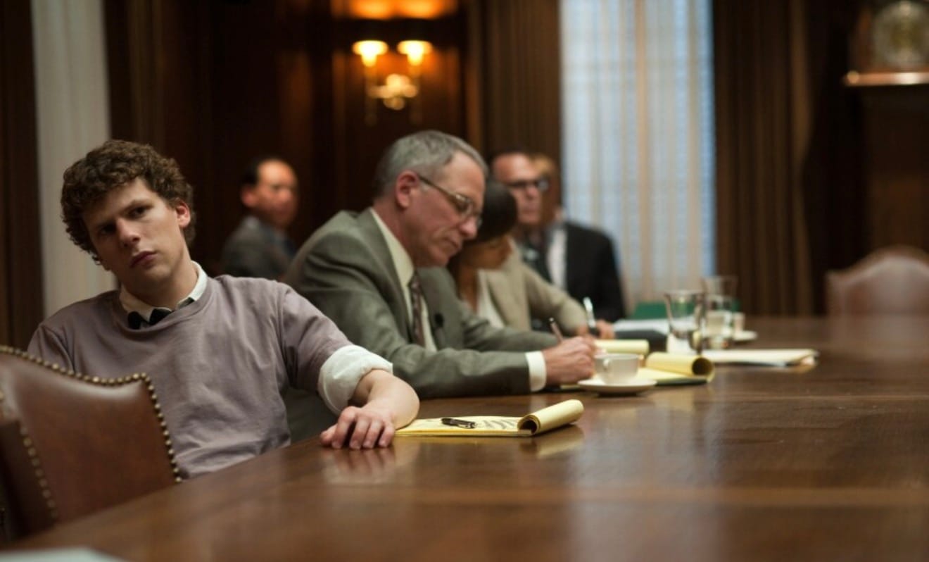 Jesse Eisenberg in The Social Network (Columbia Pictures, 2010).