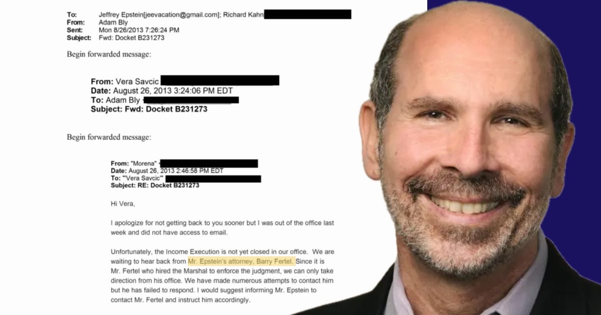DOJ Email Refers to New Rochelle Council Member as ‘Epstein’s Attorney’